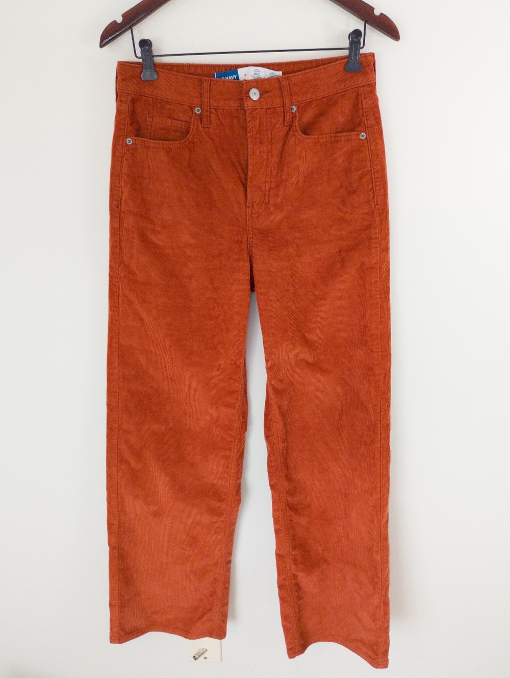 Old Navy Extra High Rise Sky Hi Wide Leg Corduroy Jeans Size 4